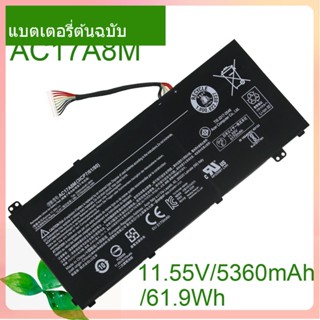 Original Quality Laptop Battery AC17A8M 11.55V 5360mAh 61.9Wh 3I7/61/80 For 3I7/ SP314 SF314