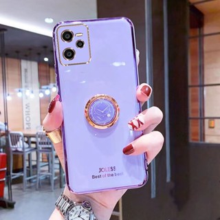 สินค้า เคสโทรศัพท์ สําหรับ Realme C35 C55 C30S C30 C17 C15 C12 C21Y C25Y 7i C25 C25s C11 2021 Narzo 50A Prime มือถือแบบนิ่ม กันกระแทก พร้อมแหวนขาตั้ง