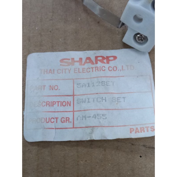 automatic-เตารีด-sharp-5a112sat-ของแท้-ของใหม่-เก่าเก็บ