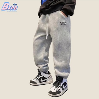 [BXPB] กางเกงกีฬาลําลอง ทรงหลวม สวมใส่สบาย แฟชั่นสําหรับเด็กผู้ชาย อายุ 3-15 ปี