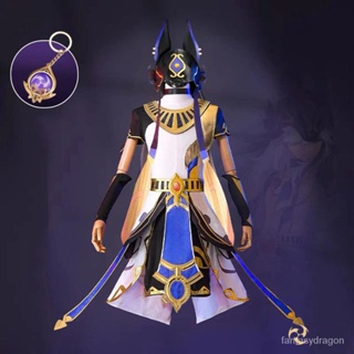 Genshin Impact Sumeru Cyno cosplay costume Cyno Set