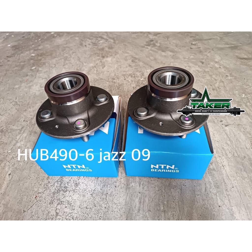 ลูกปืนล้อหลัง NTN รหัส HUB490-6 แท้สำหรับ Honda Jazz 09 ฮอนด้าแจ๊ซ 09 ...