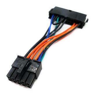 Bt 24-Pin Female To 10-Pin Male อะแดปเตอร์สายเคเบิ้ลพาวเวอร์ซัพพลาย สําหรับ Lenovo 10PIN