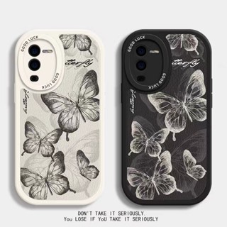 เคสโทรศัพท์ ป้องกันกล้อง แบบนิ่ม ลายผีเสื้อ สําหรับ case samsung galaxy A14 A34 A54 A22 M22 A03S A21S A12 M12 A32 A30S A50 A50S A52 A52S A51 A02S A03 A20S A20 A30 A70 A31 A13 A71 A33 A53 A10S A11 M11 A23 A72