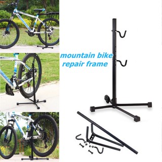 ขาตั้งจักรยาน แบบเกี่ยวข้าง Bicycle Stand ขาตั้งจักรยานเกี่ยวข้าง งานเชื่อมแข็งแรง มียางกันรอย ขาตั้งเกี่ยวข้างจักรยาน