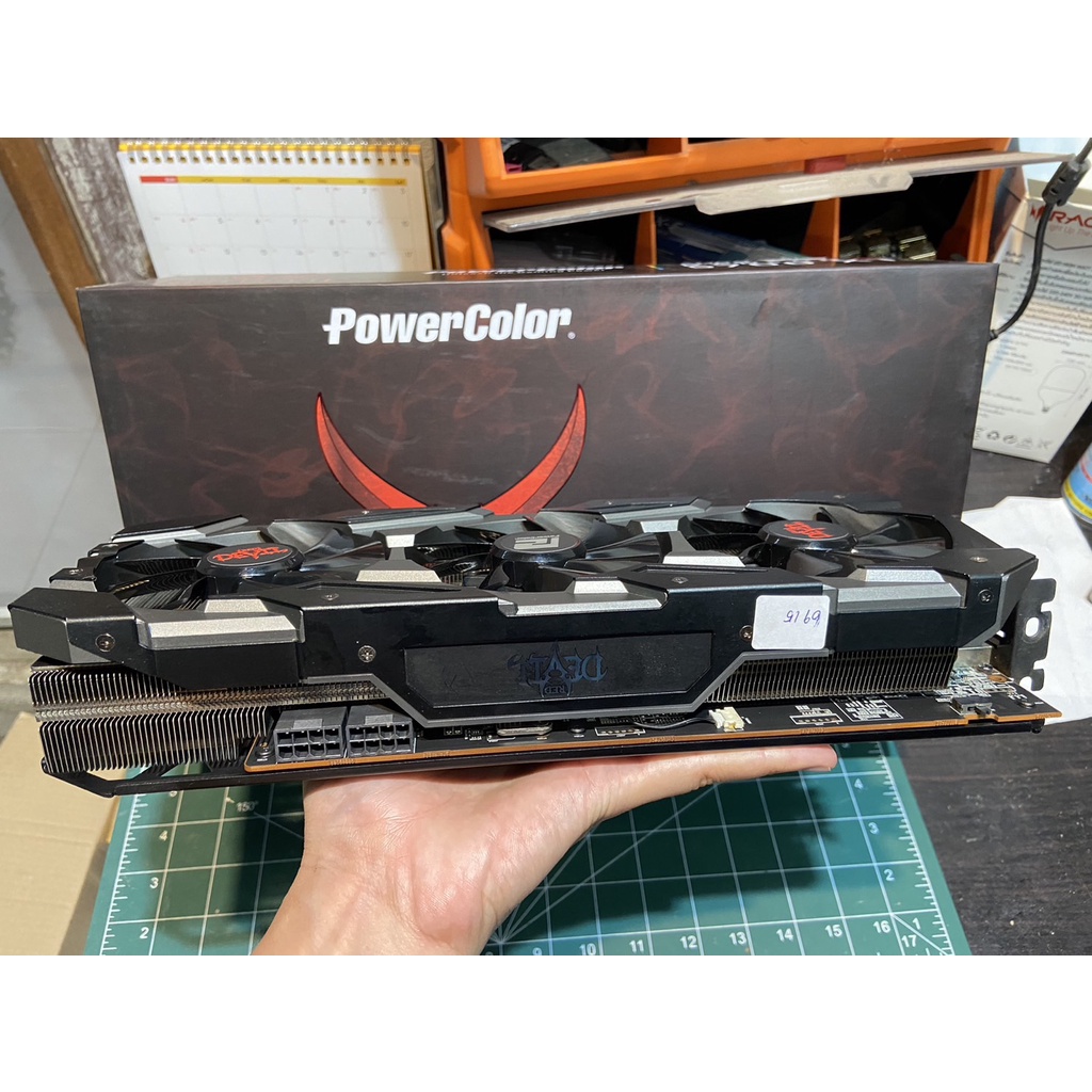 RX 5700XT 8GB POWER COLOR RED DEVIL | Shopee Thailand