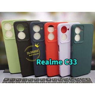 ✨พร้​อมส่งใน🇹🇭✨เคสTPU​นิ่ม​สีพาสเทลคลุมกล้อง For​ Realme C33 / C30 / C30s / Narzo 50i / Narzo 50i Prime / Realme C31