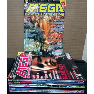 นิตยสารเกมเก่า Mega Games Gamemag Mega Month สำหรับนักสะสม