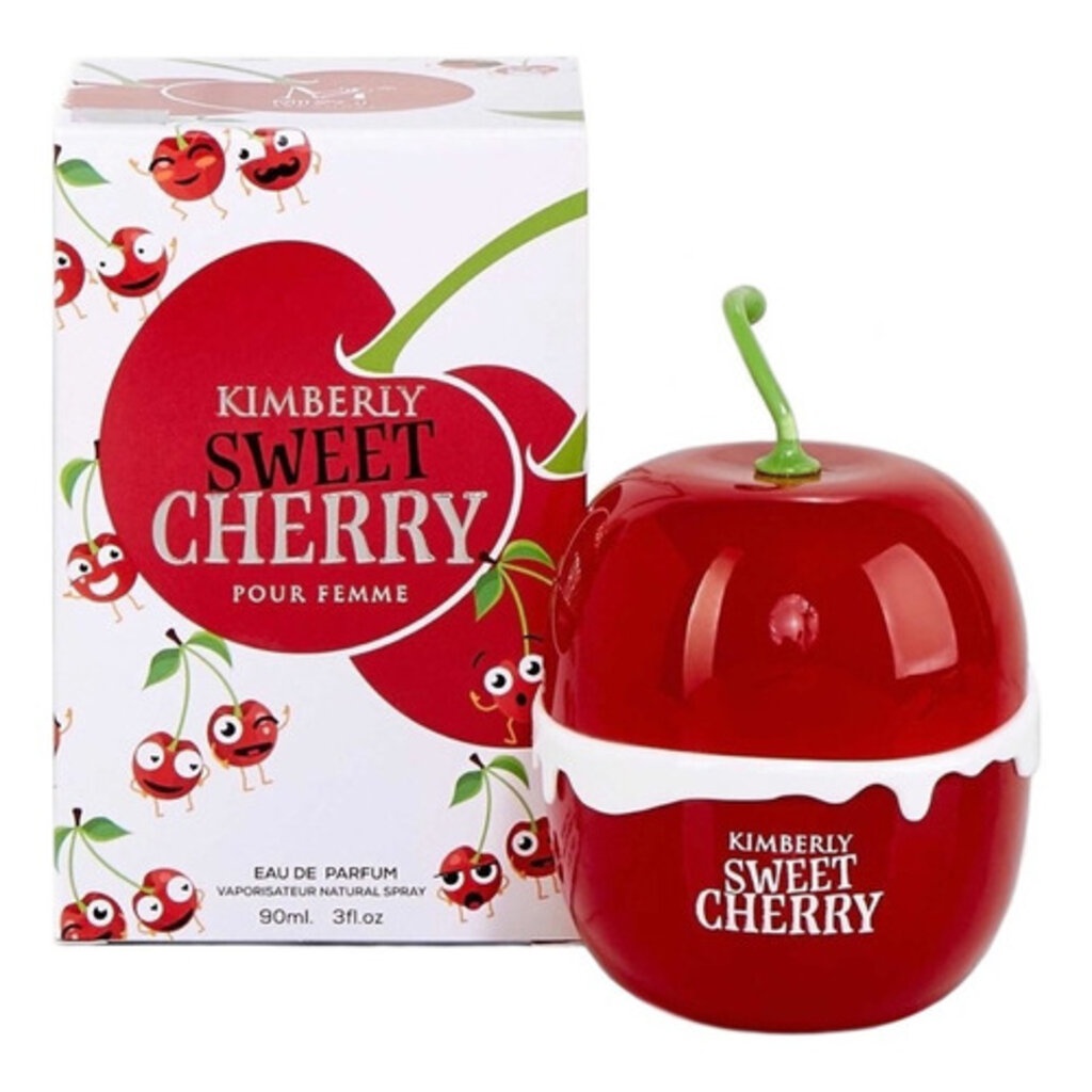 ราคาต่อขวด น้ำหอมผู้หญิง KIMBERRY SWEET CHERRY ขนาด 90 มล. กลิ่น ...