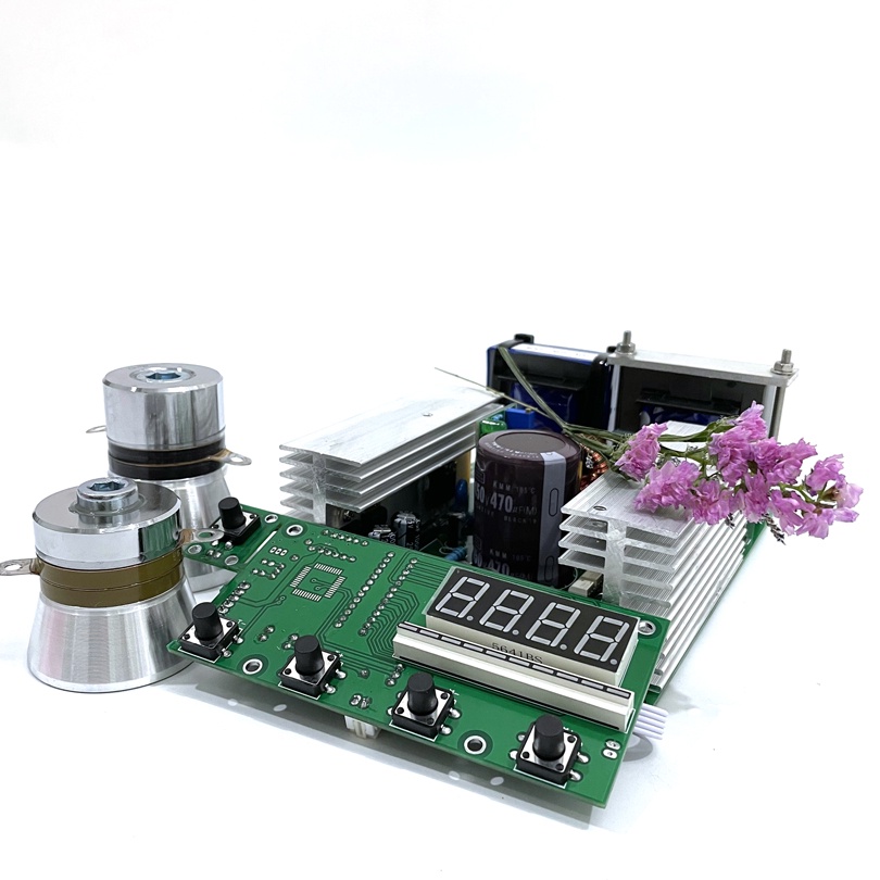 120khz-300w-high-frequency-ultrasonic-pcb-driver-circuit-board-with-display-board-timer-power-adjustable