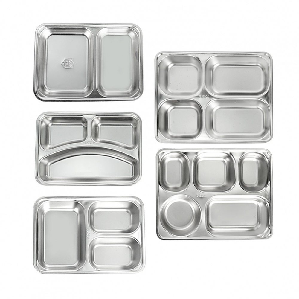 food-plate-mess-hall-stainless-steel-dinnerware-divider-plate-for-school