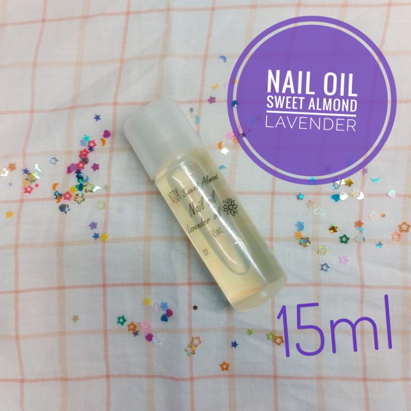 nail-oil-sweet-almon-น้ำมันบำรุงเล็บ-ไร้สารเคมี-สูตรน้ำมันอัลมอนด์-ผสมวิตามินอี-lmon-oil-lavender-oil