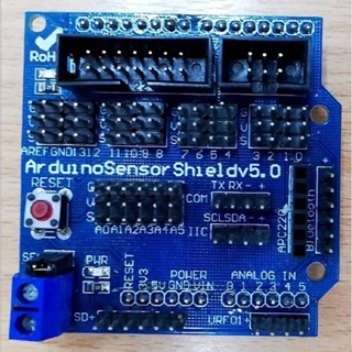 ภาพขนาดย่อของภาพหน้าปกสินค้าSensor Shield V 5.0 UNO R 3 Expansion Development Board Arduino ร้านค้าในประเทศไทย จากร้าน stitchbook บน Shopee