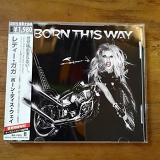 Used CD  ซีดีมือสองสากล แผ่นนอกแท้ Lady Gaga - Born This way( Used CD ) 2011 Japan A