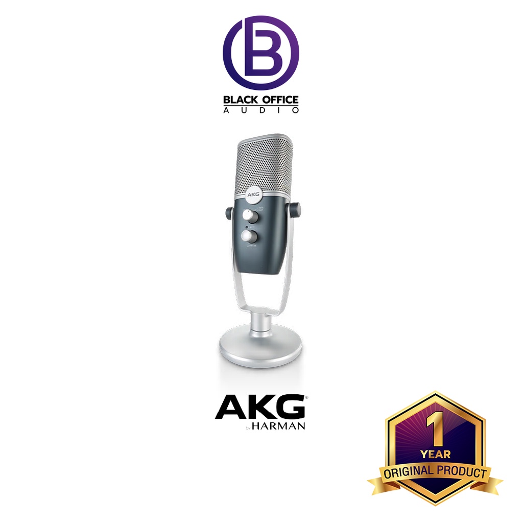 akg-ara-ไมค์-usb-ไมค์อัดเสียง-บันทึกเสียง-โฮมสตูดิโอ-usb-microphone-blackofficeaudio