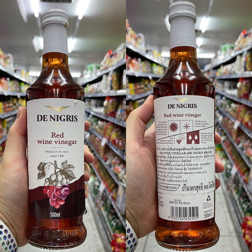 ดี-นิกรีส-น้ำส้มสายชูหมัก-จากประเทศอิตาลี-500-มล-de-nigris-vinegar-500-ml