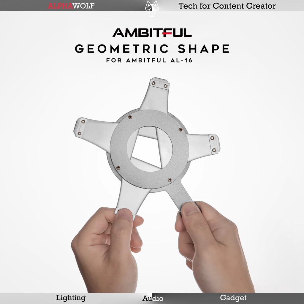 AMBITFUL Adjustable Geometric Shape อุปกรณ์เสริมสร้างรูปทรงเลขาคณิต ...