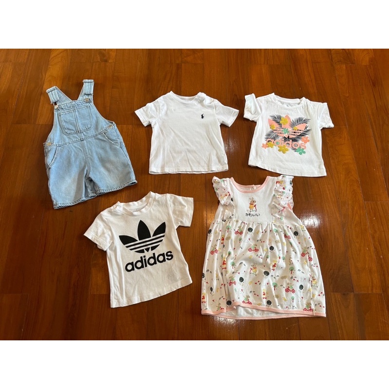 เสื้อ-มือสองเด็กเล็ก-ของแท้adidas-zara-polo-kawaii-kid