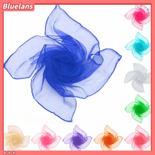 [Bluelans] ผ้าพันคอ ผ้าคลุมไหล่ ผ้าชีฟอง แบบนิ่ม ทรงสี่เหลี่ยม สีแคนดี้ สําหรับผู้หญิง