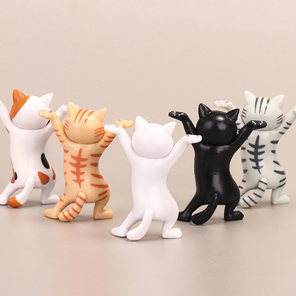 ag-5pcs-pen-holder-stand-cartoons-pvc-carrying-coffin-cat-action-figure-for-cake-desktop-decoration