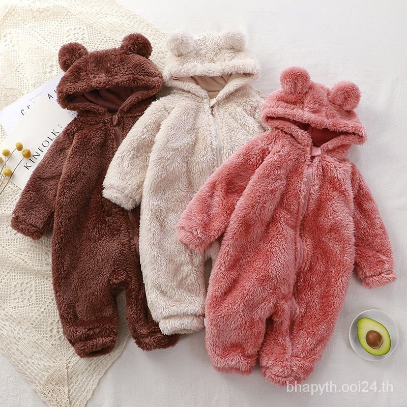 เตรียมจัดส่ง-ชุดนอนเด็กชุดนอนฤดูหนาวผ้าสักหลาดและสองชุดหนัก-sm90097
