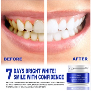 ผงฟอกสีฟัน Brightening Pearl Teeth Powder Mild Texture ผงทำความสะอาดฟันในช่องปาก รส Mint 30g