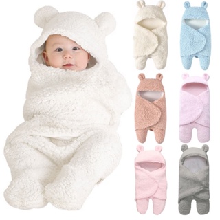 ผ้าห่อตัวเด็กอ่อน ถุงนอนทารก ถุงห่อตัวทารก ขนาด 65x30cm สำหรับเด็ก 0- 8 เดือน ถุงนอนหมี ถุงนอนผ้า ผ้าห่อตัวทารก ถุงนอน