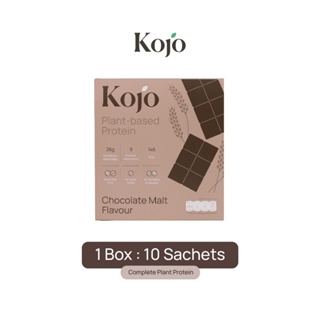 สินค้า 1 กล่อง: Kojo Plant Based Protein Chocolate Malt Flavour โปรตีนจากพืช รสช็อคโกแลตมอลต์