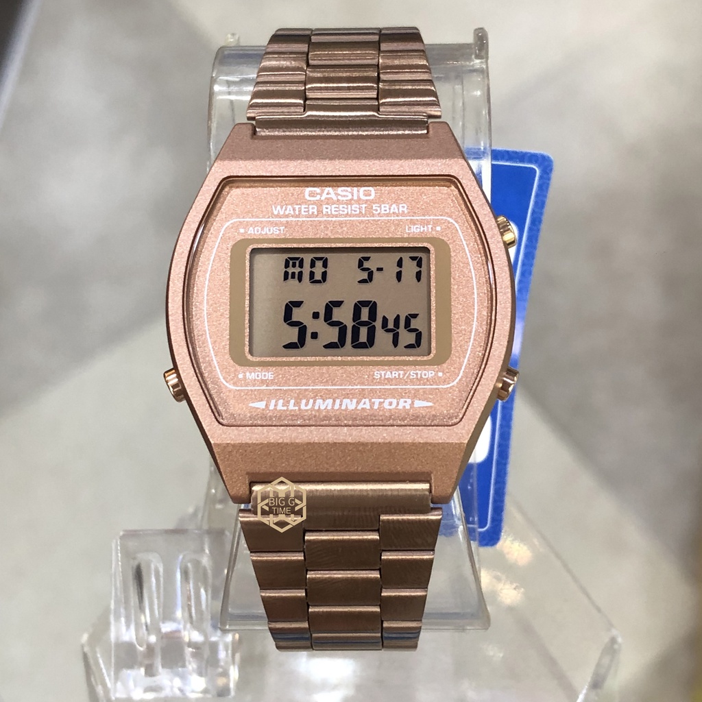 นาฬิกา-casio-ของแท้-casio-ผู้หญิง-นาฬิกา-casio-สำหรับผู้หญิง-รุ่น-b640w-sereis-รับประกัน-1-ปี