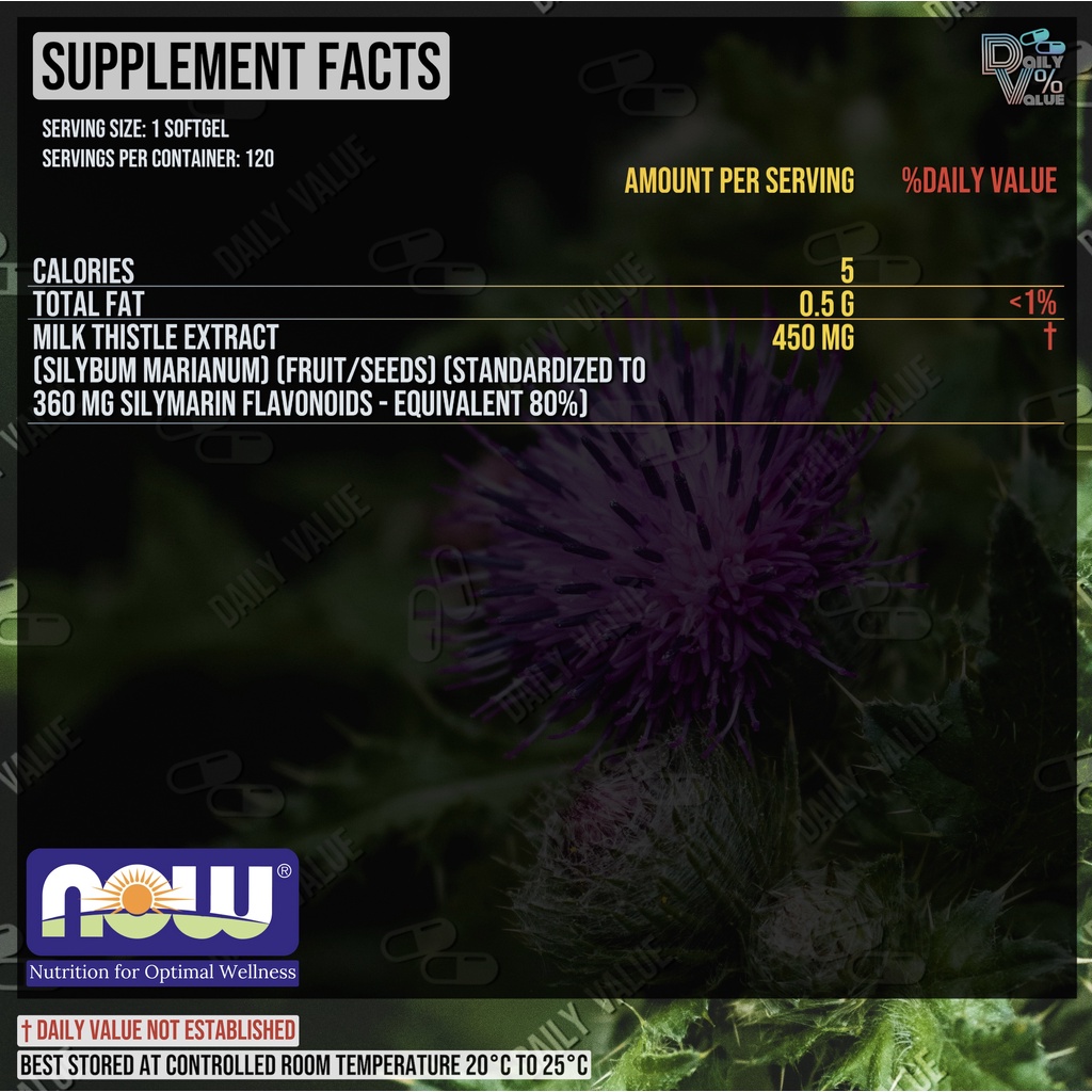 มิลค์ทิสเซิลสกัด-silymarin-milk-thistle-extract-450-mg-120-softgels-by-now-foods