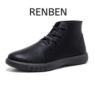 สินค้า RENBEN  รองเท้าใหม่แฟชั่นคณะกรรมการรองเท้าบินสานลูกไม้รองเท้าผู้ชายที่สะดวกสบายระบายอากาศนุ่ม แต่เพียงผู้เดียวถุงเท้าปากรองเท้าผู้ชายแฟชั่นรองเท้าลําลอง