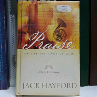 Praise in the presence of god Jack Hayford