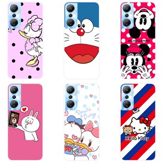 เคสซิลิโคน TPU สำหรับ infinix Hot 20 4G Hot20 5G X6826 X666 X666B เคส ซิลิโคนนิ่ม น่ารัก