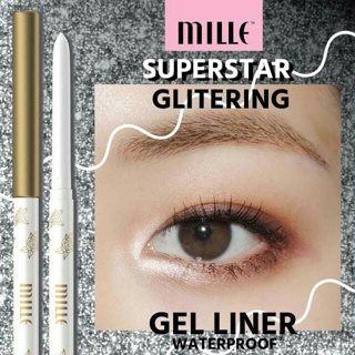 สินค้า Mille Superstar Glttering Gel Liner Waterproof