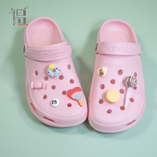 Crocs Jibbitz ชุดของหวาน DIY ปุ่มเสน่ห์รองเท้า