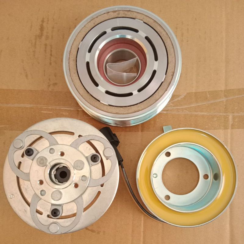 nissan-urvan-e26-nv350-ดีเซล-7pk-นิสสัน-เออร์แวน-อูแวน-รถตู้-หน้าครัชคอมแอร์ชุดมู่เลย์หน้าคลัทช์หน้าคลัชมูเลย์มู่เล่ย์