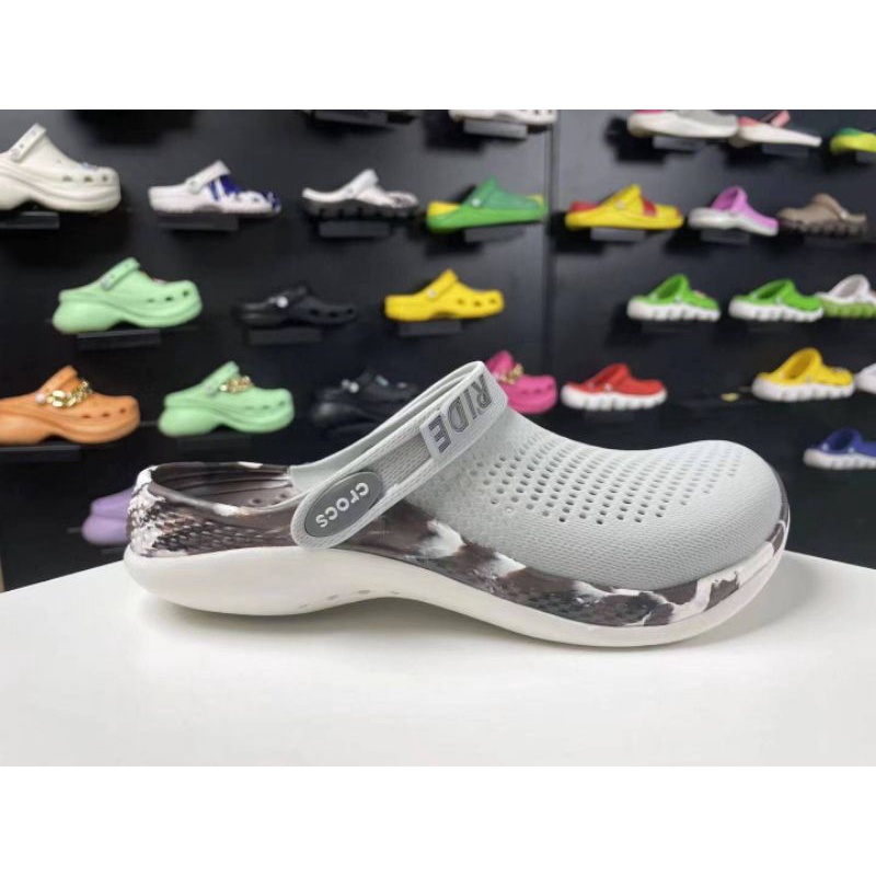 Crocs Lite Ride Clog รองเท้าแตะ แบบลำลอง มาใหม่สุดฮิต ใส่ได้ทุกเพศ มี ...