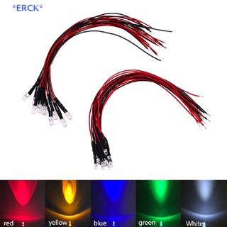 Erck&gt; ใหม่ ไฟ LED 12V 3 มม. 5 มม. สําหรับรถไต่หินบังคับ 1/10 Traxxas TRX4 G63 AXIAL SCX10 D90 D110 HSP 10 ชิ้น