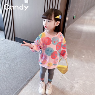 Candy Kids Candy ชุดเด็กผู้ชาย เสื้อผ้าเด็ก เสื้อกันหนาวเด็ก นุ่ม และสบาย ด้านบนเกาหลี สวยงาม Stylish พิเศษ ทันสมัย S033005 36Z230909