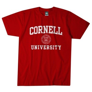 Lmytx2 เสื้อยืดแขนสั้น พิมพ์ลาย Cornell University Crest พลัสไซซ์ สําหรับผู้ชายสามารถปรับแต่งได้