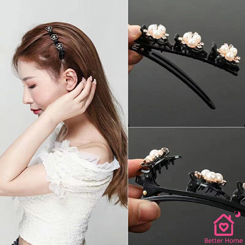 กิ๊บติดผม-แบบถัก-สไตล์สาวเกาหลี-hair-clips