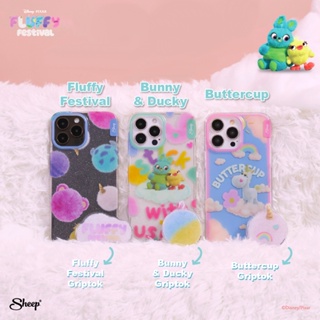 [Fluffy Festival Collection] เคสสำหรับไอโฟนแถมฟรี Griptok สำหรับiphone ทุกรุ่น กันรอย กันกระแทก เคสพรีเมียม ลิขสิทธิ์แท้