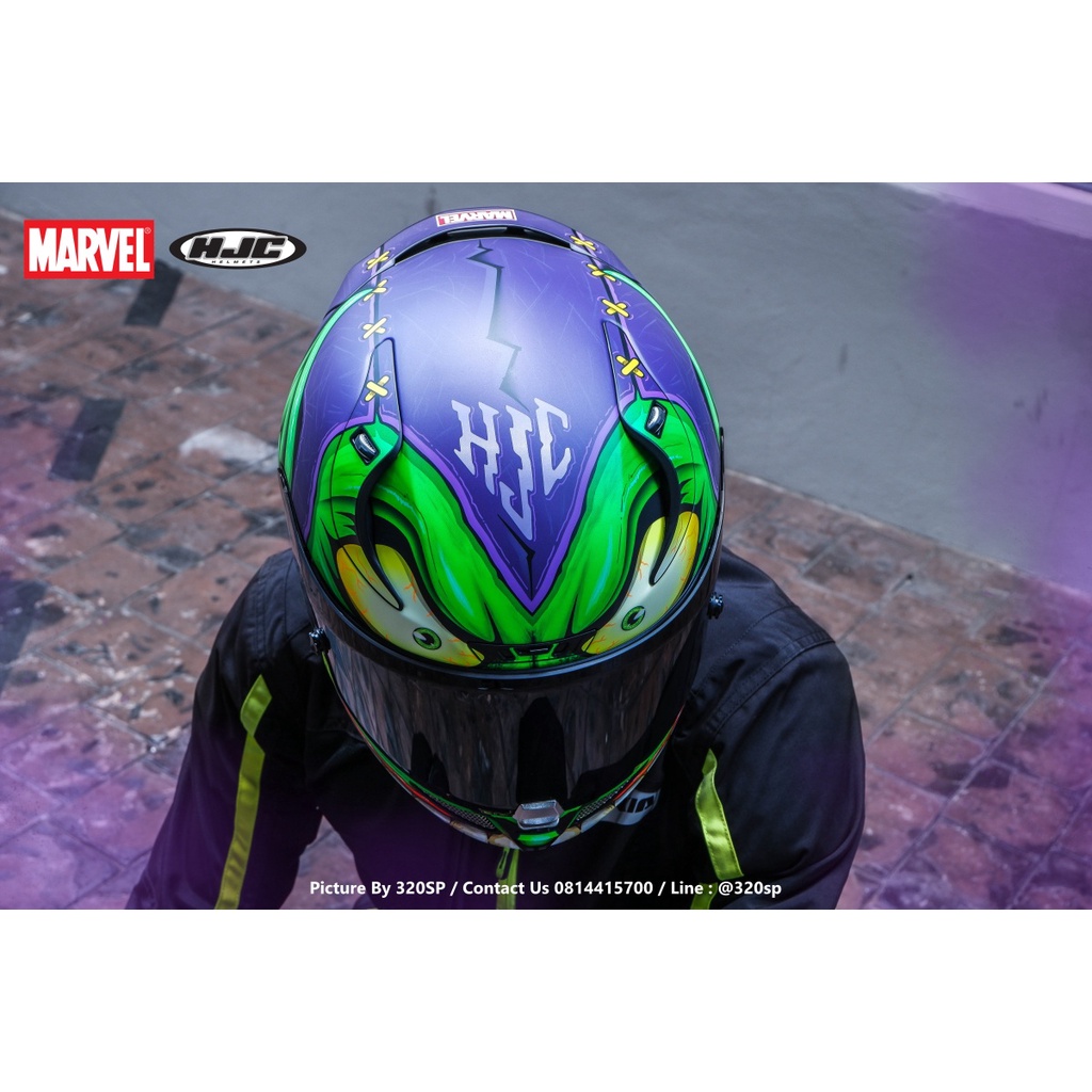 หมวกกันน็อค-hjc-rpha11-green-goblin-mc48sf-ส่งไว