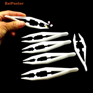 [BaiPester] 10Pcs/Set Tweezers For 5mm 2.6mm Hama Perler Beads Tool Kids Fuse Bead DIY Tool