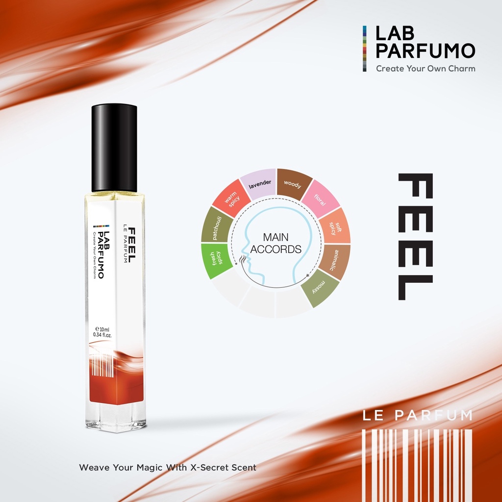 ภาพสินค้าLAB Parfumo, Feel น้ำหอมผู้ชายและผู้หญิง Tester (ขนาด 4 ml,10ml) รู้สึกถึงความหอมแบบมีชั้นเชิง ยากจะลืมเลือน จากร้าน labparfumo บน Shopee ภาพที่ 1