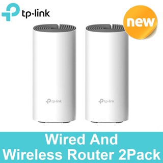 Tp-link Deco E4 Wired and Wireless Wifi Router Dual Band Wi-Fi 2 Pack