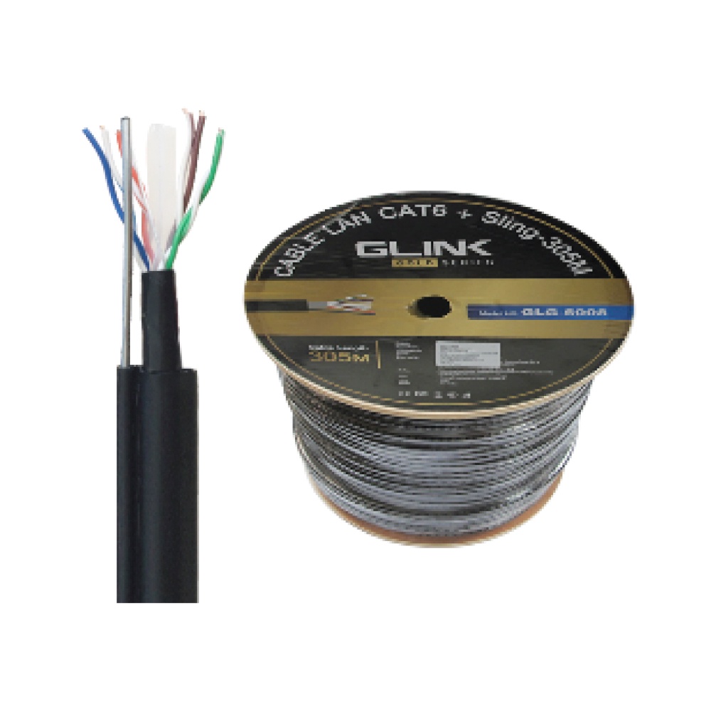 glink-สาย-lan-cat6-gold-series-มีสลิง-outdoor-305-เมตร-รุ่น-glg-6008