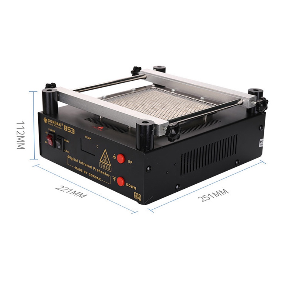 gordak-853-ir-infrared-preheater-bga-disassembly-and-assembly-heating-soldering-station-pcb-board-desoldering-preheater