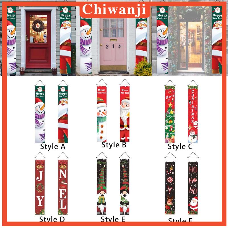 chiwanji-ป้ายแบนเนอร์-ลายคริสต์มาส-สําหรับแขวนตกแต่งผนังบ้าน