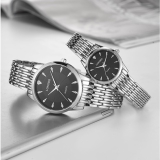 ภาพขนาดย่อของภาพหน้าปกสินค้าLongbo-83136Aาข้อมือ แฟชั่น สายสแตนเลส นาฬิกาควอตซ์ รอบ นาฬิกาข้อมือ กันน้ำ มีทั้งผู้ชายและผู้หญิง จากร้าน solos_shop1 บน Shopee